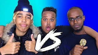 EPIC 1V1 RAP BATTLE  DARKEST MAN V YOUNG LAMPOST [upl. by Freedman]