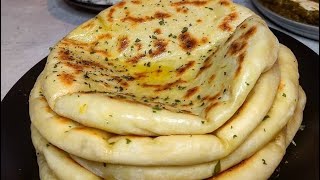 CHEESE NAAN RECETTE pain indien facile et inratable [upl. by Eenaffit]