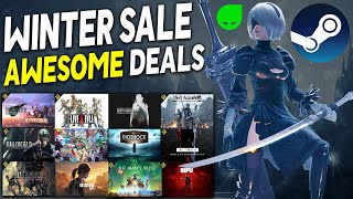 12 AWESOME STEAM PC GAME DEALS TO BUY WINTER SALE 2023 GMG [upl. by Haikan]