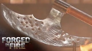 This Axe Can Cleave Through Flesh and Bone  Forged in Fire [upl. by Harli310]