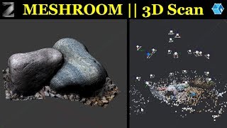 MESHROOM  easy amp free  3D Photogrammetry  Photo Scan [upl. by Ammeg669]