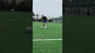 Effective Dribbling Drill For SoccerFootball [upl. by Clabo391]