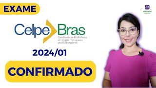 Exame CelpeBras 20241 informações [upl. by Arodnap489]