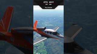 MSFS Cirrus Jet  Vision Jet G2  Full Flight Tutorial  Knoxville Tennessee to Marthas Vinyard [upl. by Cimah33]