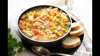 Carrabba’s Spicy Sicilian Chicken Soup copycat [upl. by Leahcimdivad835]