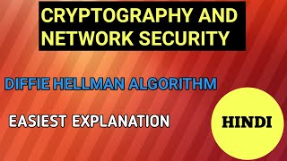 diffie hellman key exchange algorithm  diffie hellman algorithm in cryptography hindi  mscoder [upl. by Elohcim440]