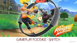 Ring Fit Adventure  Switch  Gameplay Footage [upl. by Nanji]