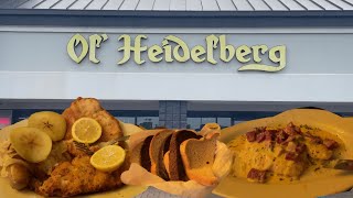 OL HEIDELBERG  German Restaurant Review  Huntsville Alabama [upl. by Kcirderf]