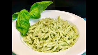 Trofie al Pesto Genovese  Ricetta Originale Ligure [upl. by Weingarten]