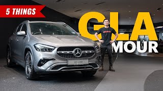 2024 MercedesBenz GLA 200 facelift RM259k  AutoBuzz [upl. by Lezned589]