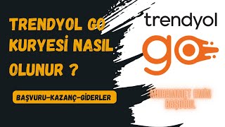 TRENDYOL GO HAKKINDA MERAK EDİLEN SORULAR 2024 [upl. by Ilram]