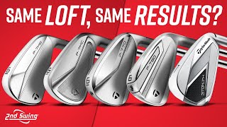 TaylorMade Golf Irons Comparison  Same Loft Golf Irons Test [upl. by Liamsi68]