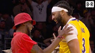 Anthony Davis Talks Trash to Tee Morant After a Clutch 3 😂 [upl. by Marta]