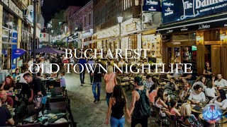 🇷🇴 BUCHAREST NIGHTLIFE  ROMANIA  August 2023 4K walk tour 🇷🇴 [upl. by Nandor414]