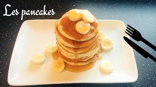 RECETTE PANCAKES RAPIDE ET FACILE [upl. by Aidnahs]