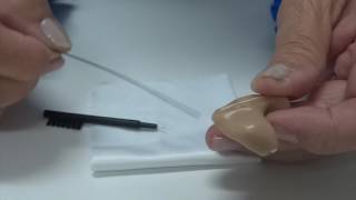 How to Clean an ITE Intheear or custom Hearing Aid [upl. by Edmanda786]