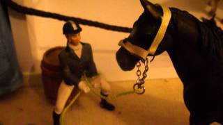 Mon film histoire de chevaux schleich épisode 1 partie 3 [upl. by Attenwahs]