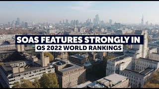 SOAS features strongly in QS World Rankings 2022 [upl. by Stanley]