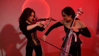 Nothing Else Matters  Metallica electric violin and cello Cover  Mia Asano and Tina Guo [upl. by Arrehs]