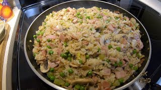 Making Fried Rice in 4K [upl. by Yarb]