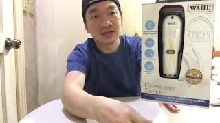 UNBOXING WAHL SUPER TAPER  CORDLESS CLIPPER  ProLithium Series [upl. by Davison]