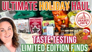 What’s New at Trader Joe’s 🛒 320 Holiday Haul Revealed [upl. by Yesak]