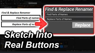 Custom Tools in UE 54  Part 03  Renamer Layout UE5 [upl. by Darlleen801]