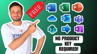 Get Ms Office For Free No Product Key Required [upl. by Leventis779]