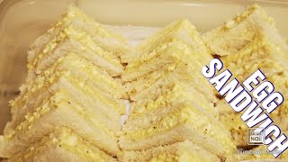 HOW TO MAKE AN EGG SANDWICH AT HOME QUICK N DELICIOUS RECIPE 😋 [upl. by Khan389]