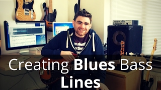 How To Create Blues Bass Lines Using Pentatonics [upl. by Virgilia593]