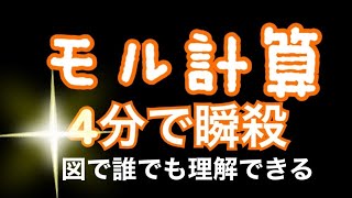 【化学基礎】モル計算 4分で基礎は完璧！ [upl. by Enaitsirhc]