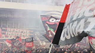 Curva Sud Milano NON SARÀ UNA DIFFIDA A FERMARE IL NOSTRO AMORE PER IL MILAN INNAMORATO SEMPRE DI [upl. by Jegger]