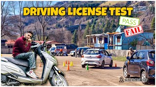 Driving License Test 🏍️ At Salooni HP  Pass Or Fail🫣  Mr Xerox rawvlog [upl. by Pish]