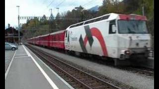 RhB Ge 44 III in Filisur [upl. by Oecam]