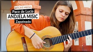 Andjela Misic plays Zapateado by Paco de Lucia  Siccas Media [upl. by Borg891]