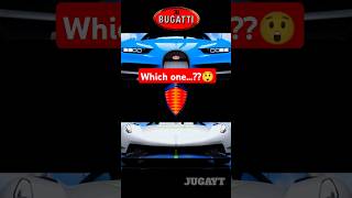 Buggati vs Koenigsegg 😲🔥🔥Speedtest pt17 shorts hypercar bugatti jesko jugayt forzahorizon5 [upl. by Decrem]