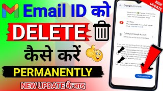 How to Delete Gmail Account  How to Delete Gmail Account Permanently  Email id Delete Kaise Kare [upl. by Birgit]