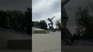 Halfcab crook on the rail and ledge [upl. by Anohs]