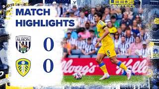 Highlights  WBA 00 Leeds United  EFL Championship [upl. by Lledniuq]