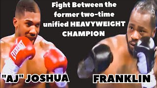 ANTHONY JOSHUA VS JERMAINE FRANKLIN highlights anthonyjoshua jermainefranklin [upl. by Llednyl656]