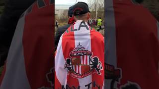 Newcastle Fans Attempt to FIGHT Sunderland Fans Before 30 Win [upl. by Lyall]