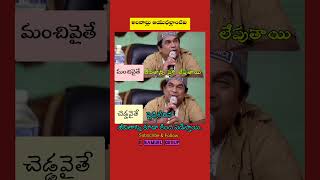 TELUGU COMEDY Brahmi comedy  BRAHMANANDAM JOKES  TELUGU FUNNY MEMES [upl. by Ydospahr]