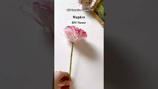 How to make a carnation flower  DIY paper flower [upl. by Einnol767]