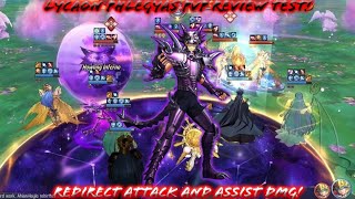 Saint Seiya Awakening KOTZ  Lycaon Phlegyas PvP Galactic Duel Review Attack Redirect amp Assist [upl. by Ahsinned]