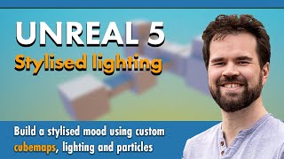 Unreal Engine 5 Tutorial  Stylized lighting using Cubemaps [upl. by Naillig]