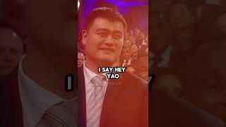 How Yao Ming tricked Shaq 😂shorts shortsfeed shortvideo [upl. by Dahlia308]