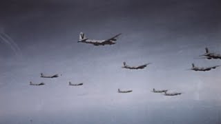 WW2  Air Raids on Japan Real Footage in Color [upl. by Arabeila180]