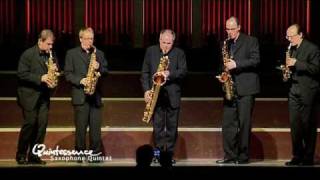 Quintessence Saxophone Quintet plays Vivaldi Summer 1 Allegro [upl. by Rotsen323]