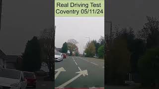 Driving test Coventry Dashcam footage drivingtest Coventry dashcam [upl. by Sldney]