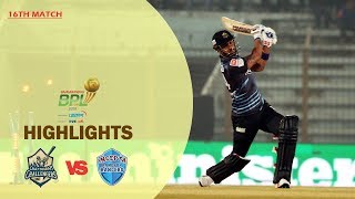 Chattogram Challengers vs Rangpur Rangers Highlights  16th Match  Season 7Bangabandhu BPL 201920 [upl. by Ellehcsar]